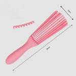 برس فلکسی اختاپوسی گره باز کن قابل تنظیم موی فر - Image 3