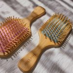 برس بامبو رنگی دندانه ماساژوری ترسچیک - Image 2