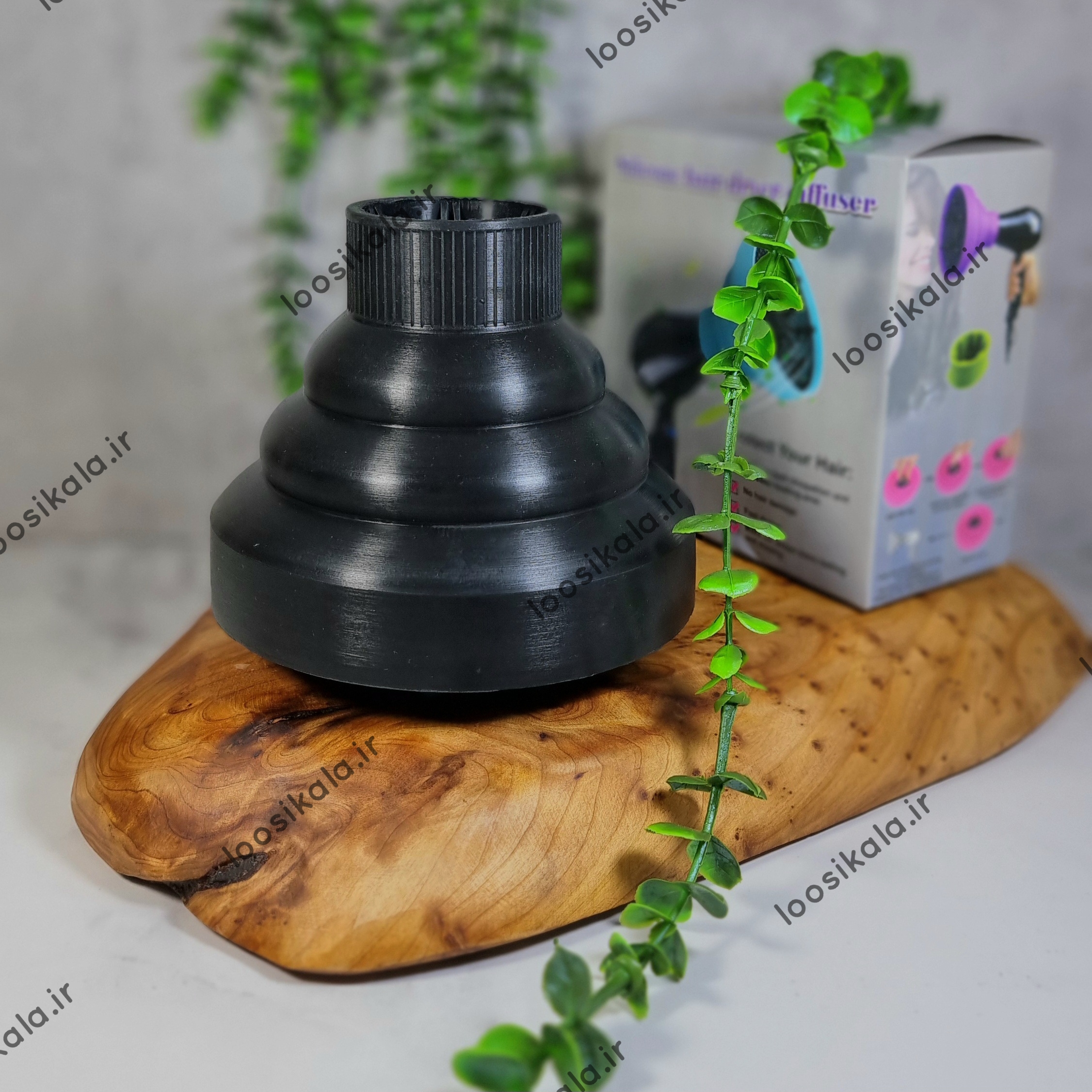 Photo_1705312271145 دیسپانسر یا دیفیوزر سیلیکونی سشوار - Image 1