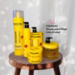پک اکتیویتور موی فر نانوگلوبال (زرد) به همراه ژل