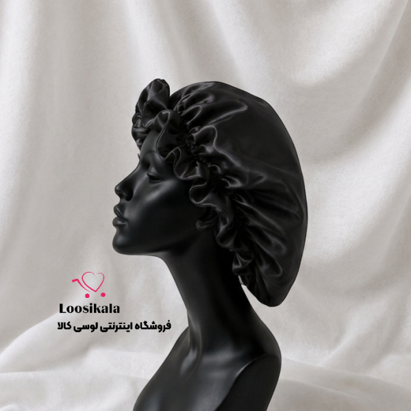 کلاه خواب ساتن ابریشم درجه یک - Image 2