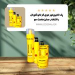 پک اکتیویتور موی فر نانوگلوبال (زرد) (شامپو ،ماسک مو، کرم مو) - Image 2