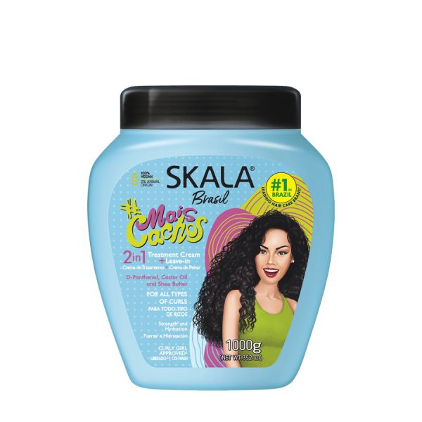 کرم مو فر اسکالا آبی حالت دهنده و استحکام بخش ساقه 2 در 1 Skala Expert MaisCachos 2 in 1 Hair Treatment Cream - Image 2