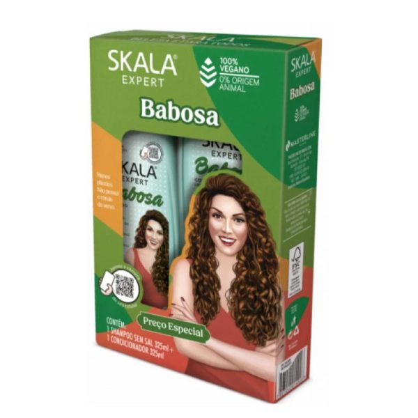پک شامپو ، نرم کننده و کرم مو اسکالا حالت دهنده و آبرسان عمیق babosa - Image 5
