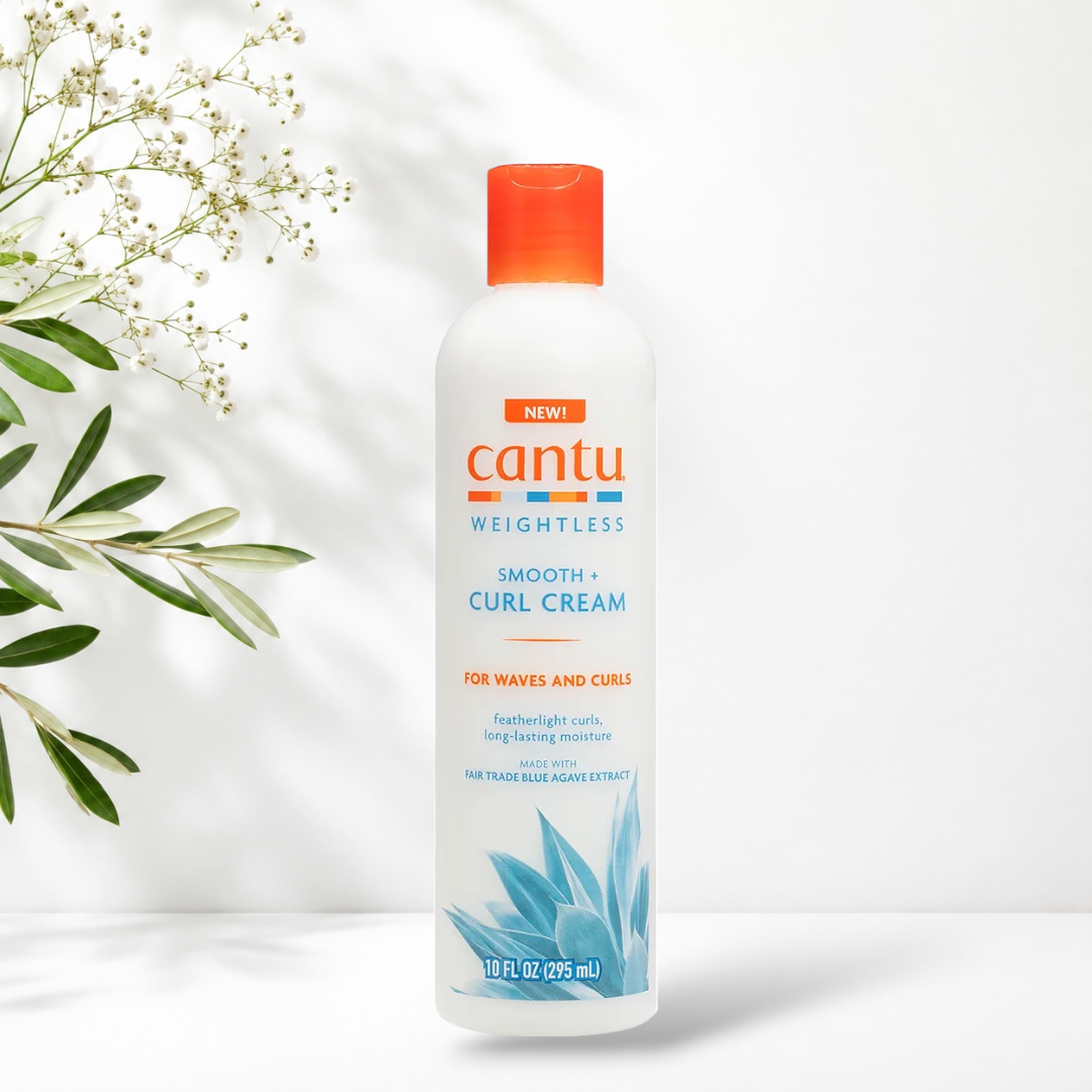 PhotoRoom-20260725_192503 کرم سبک حالتدهنده فر مو کنتو Cantu Weightless Smooth + Curl Cream - Image 1